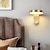 abordables Apliques de pared para interior-Lightinthebox lámpara de pared LED lámpara de noche sala de estar dormitorio cobre 110-120v 220-240v 10w