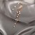 cheap Earrings-Ear Cuff For Women&#039;s Wedding Party Evening Street Imitation Pearl Alloy Tassel Fringe