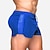 cheap Men&#039;s Swimming Shorts-Men&#039;s 3inch Board Shorts Workout Shorts Running Shorts Casual Shorts Hollow Mesh Drawstring Elastic Waist Solid Color Breathable Quick Dry Short Daily Sports Streetwear Sporty Black Blue Micro-elastic