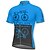 preiswerte Radtrikot Herren-21Grams Herren Radtrikot fahrradbekleidung Fahrradtrikot Kurzarm Fahhrad Trikot Shirt mit 3 Gesäßtaschen MTB Mountain Rennrad Atmungsaktiv Feuchtigkeitsableitung Weich Schnelltrocknend Gelb Blau