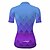 cheap Cycling Jerseys-21Grams® Women&#039;s Cycling Jersey Short Sleeve Mountain Bike MTB Road Bike Cycling Graphic Jersey Shirt Blue Fast Dry Breathable Quick Dry Sports Clothing Apparel / Stretchy / Athleisure