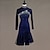 cheap Competition Dress-Dance Salsa Latin Dance Dress Crystals / Rhinestones Women‘s Performance Long Sleeve Spandex