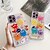 cheap iPhone Cases-Phone Case For Apple Back Cover iPhone 12 iPhone 12 Pro Max iPhone 12 Pro Shockproof Dustproof Plating Cartoon TPU