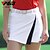 billige Mænds golf tøj-Dame Tennis Nederdel Golf nederdel Golf Skorts Sort Hvid Rød Vindtæt Letvægt Nederdele Golftøj Tøj Outfits Bær tøj