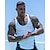 cheap Running Tee &amp; Tank Tops-Men&#039;s Workout Shirt Workout Tops Running Shirt Sleeveless Vest / Gilet Street Casual Lycra Breathable Quick Dry Lightweight Running Mountaineering Walking Sportswear White Black Activewear Stretchy