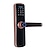 hesapli Kapı kilidi-wf-007b wafu parmak izi kapalı kilit ile tuya wifi akıllı güvenlik kapı kilidi ev / otel için kapalı ahşap kapı