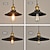 preiswerte Insellichter-LED Pendelleuchte 22 cm Single Design Pendelleuchte Metall lackiert Oberflächen traditionell / klassisch nordischen Stil 110-240 v