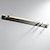 cheap Towel Bars-Multifunction Towel Bar Zinc Alloy Towel Rack Free Punch Bathroom Single Rod with Hook Black and Gold 1PC