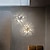 abordables Lustres-led pendentif lumière cristal lustre pissenlit design 9 lumières feu d&#039;artifice moderne spoutnik lustre pendentif luminaire pour chambre salon salle à manger