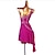 זול הלבשה לריקודים לטיניים-ריקוד סלסה שמלת ריקוד לטיני קריסטלים / אבני חן לנשים ביצוע אימון נשים ללא שרוולים ספנדקס / ג&#039;אז