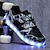 저렴한 LED 신발-남아 운동화 LED 컴포트 야광 신발 PU 어린 아이들 (4-7ys) 빅 키즈 (7 년 +) 야광의 화이트 블랙 그린 가을