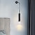 abordables Appliques Murales d&#039;Intérieur-Lightinthebox mur LED lumière lampe de chevet moderne noir or salon chambre bureau fer applique murale 220-240v 12w