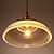 billiga Belysning för köksön-30cm led taklampa glas metall vintage stil landsljus transparent lampskärm bar kaféer matsal kök vardagsrum ljus 110-120v 220-240v