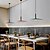 baratos Luzes da ilha-25 cm led pingente luz design único acabamentos pintados em metal moderno 220-240 v