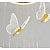 levne Ostrovní světla-led závěsné světlo 35 cm jednoduchý design závěsné světlo akrylové led nordic style 110-240 v
