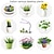 cheap Plant Growing Lights-LED Grow Lights Dimmable Growing Light Fixture 10W 20W 30W with Plug for Desktop Plants Home Office Vegetable Greenhouse 20-40-60-80 LED Beads 1 Set