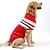 tanie Ubrania dla psów-Psy Koty Sweter Elegancja Godny podziwu Śłodkie Na co dzień Codzienne Ubrania dla psów Ubrania dla szczeniąt Stroje dla psów Oddychający Czerwony Ciemnoniebieski Kostium dla dziewczynki i chłopca