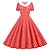cheap Historical &amp; Vintage Costumes-Audrey Hepburn Polka Dots 1950s Cocktail Dress Vintage Dress Dress Rockabilly Prom Dress Women&#039;s Costume Pink / Red / LightBlue Vintage Cosplay Homecoming Prom Vacation Short Sleeve