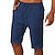 cheap Sports &amp; Outdoors-Men&#039;s Yoga Shorts Bottoms Side Pockets Drawstring Quick Dry Moisture Wicking Light Blue Apricot High grade gray Yoga Fitness Gym Workout Cotton Sports Activewear Loose Micro-elastic / Athletic