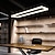 baratos Luzes da ilha-90 cm luz pendente led design quadrado preto moderno ilha luz de alumínio sala de jantar biblioteca de escritório 110-120v 220-240v
