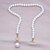 cheap Necklaces-Pearl Pendant Necklace Beaded Necklace Beads Simple Basic Fashion Vintage Imitation Pearl Alloy Picture color 45 cm Necklace Jewelry 1pc For Gift Prom Birthday Party Beach Festival