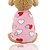 cheap Dog Clothing &amp; Accessories-Dog Cat Vest Elegant Adorable Cute Dailywear Casual / Daily Dog Clothes Puppy Clothes Dog Outfits Breathable Costume for Girl and Boy Dog Flannel