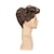 Недорогие Мужские парики-коричневые парики для мужчин синтетический парик вьющиеся короткие парики боб короткие коричневые синтетические волосы мужские косплей партии мода коричневый