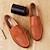 cheap Men&#039;s Slip-ons &amp; Loafers-Men&#039;s Loafers &amp; Slip-Ons Leather Shoes Flat Sandals Comfort Loafers Summer Loafers Walking Business Classic Casual Outdoor Daily Nappa Leather Cowhide Breathable Handmade Non-slipping Booties / Ankle