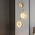 お買い得  室内ウォールライト-Lightinthebox LED ウォールライトベッドサイドランプモダン北欧ゴールドリビングルーム寝室銅ウォールライト 110-120v 220-240v 10 ワット