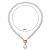 cheap Necklaces-Pearl Pendant Necklace Beaded Necklace Beads Simple Basic Fashion Vintage Imitation Pearl Alloy Picture color 45 cm Necklace Jewelry 1pc For Gift Prom Birthday Party Beach Festival