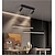 abordables Lustres-LED suspension noire 110 cm island light avec spots lustre aluminium style artistique style moderne élégant finitions peintes artistique 110-120v 220-240v