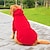 cheap Dog Clothing &amp; Accessories-Dog Cat Sweatshirt Elegant Adorable Cute Dailywear Casual / Daily Dog Clothes Puppy Clothes Dog Outfits Breathable Red Black Gray Sweatshirts for Girl and Boy Dog Polyster XS S M L XL XXL