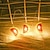 olcso LED szalagfények-led húrlámpák 2m 20leds egy akkumulátoros led függő lámpa görögdinnye húr tündérfény otthoni party terasz hálószoba gyerekszoba otthoni dekoráció meleg fehér