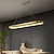 billige Linjedesign-led pendel køkkenø lys moderne nordisk guldcirkel 90cm metal galvaniseret 110-120v 220-240v