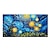 رخيصةأون لوحات شهيرة-النفط اللوحة الشهيرة اليدوية رسمت باليد جدار الفن السماء المرصعة بالنجوم ديكور المنزل الديكور توالت قماش لا الإطار غير متمدد