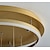 tanie Światła wysp-lampa wisząca led 35 cm pojedyncza konstrukcja lampa wisząca akrylowa led styl skandynawski 110-240 v