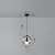 cheap Island Lights-LED Pendant Light Modern Glass Kitchen Island Light 23 cm Vintage Metal Layered Geometrical Gray Painted Country Living Room Bedroom Dining Room Kitchen Lights