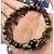 cheap Bracelets-tiger eye bracelet set therapy hematite magnetic bracelets bracelets bring luck crown king queen natural stone beads couple bracelet for men women (a)