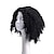 cheap Black &amp; African Wigs-Black Wigs for Women Gemily Afro Curly Hair Short Black Synthetics Brazilian Bob Wigs Plucked Wave Curly Hair for Black Women