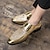 voordelige Heren Oxfordschoenen-Voor heren Oxfords Jurk schoenen Monk schoenen Metalen schoenen Casual Brits Dagelijks Feesten &amp; Uitgaan PU Gesp Zwart Goud Kleurenblok Lente Herfst