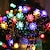 זול חוט נורות לד-לוטוס בצורת led אורות מחרוזת 6 m 3 m 1.5 m סוללת פעולה usb 40 נוריות 20 נוריות 10 נוריות חג המולד חתונה גן פטיו חג קישוט אור