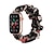 voordelige Apple Watch-bandjes-Horlogeband voor Apple Watch 38mm 40mm 41mm 42mm 44mm 45mm 49mm iwatch Series Ultra 8 7 6 SE 5 4 3 2 1 Stof Vervanging Band Dames Elastisch Rekbaar Scrunchie Band Polsbandje