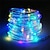 cheap LED String Lights-Outdoor Solar String Lights 12M 7M Solar Powered IP65 Rope Tube String Lights Outdoor Lighting Waterproof Fairy Flexible Lights 50/100 LEDs For Garden Garland Yard Lawn Fence Colorful Decoration