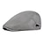 cheap Men&#039;s Hats-Men&#039;s Flat Cap Black White Polyester 1920s Fashion Casual Office Sports &amp; Outdoor Daily Solid / Plain Color Casual