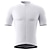 cheap Cycling Jerseys-OUKU Men&#039;s Cycling Jersey Short Sleeve Mountain Bike MTB Road Bike Cycling Patchwork Graphic Color Block Jersey Shirt White Black Green Breathable Quick Dry Moisture Wicking Sports Clothing Apparel
