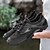 cheap Sports &amp; Outdoor Shoes-Men&#039;s Hiking Shoes Sneakers Wearable Breathable Comfortable Hiking Outdoor Exercise Running Tulle Spring, Fall, Winter, Summer Grey Black / Round Toe