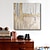 levne Abstraktní malby-olejomalba ručně ručně malované nástěnné umění abstraktní zlatá světle modrá béžová domácí dekorace dcor natažený rám připravený k zavěšení