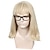 abordables Perruques de déguisement-Mélange de blondes de perruque de déguisement de mulet d&#039;halloween en métal lourd des années 80