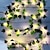 billiga LED-ljusslingor-ledd solsträngsljus utomhus vattentät solkraft 2m ledsträng hängande lampor konstgjord utomhus murgröna bladväxter för gårdsstaket vägghängande bröllopsdekoration varm vit 8-läge belysning ip65