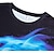 cheap Boys&#039; Tees &amp; Shirts-Kids Boys&#039; T shirt Tee Short Sleeve Dragon 3D Print Graphic Flame Animal Blue Yellow Red Children Tops Summer Active Novelty Streetwear Easter 3-12 Years